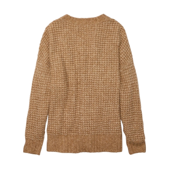 NWT - AMERICAN EAGLE Whoa So Cozy Waffle Sweater - Size M - Picture 5 of 7